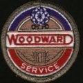 Woodward Governor Company 25 year service emblem 